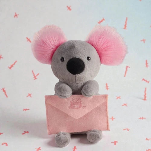 Kawaii Pink Koala Plush Toy Soft Stuffed Animal Cute Teddy Doll Gift for Girls