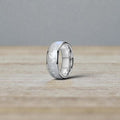 Meteorite Inlay Tungsten Ring, 6/8MM band, His and Hers Wedding Band, Comfort fit with Box