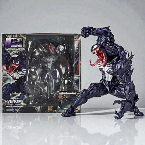 Amazing Yamaguchi Venom 17cm Action Figure – Symbiote Venom Collectible Toy – Hi